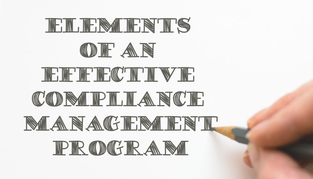 Elements of an Effective Compliance Management Program - Lexplosion