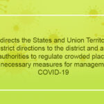 MHA directs the States and Union Territories