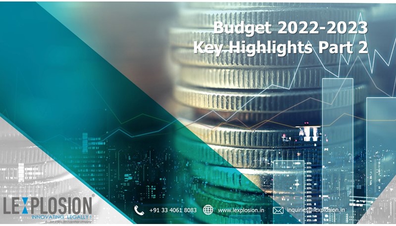 Budget 2022-2023 Key Highlights Part 2