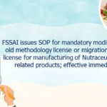 FSSAI issues SOP for mandatory modification of old methodology license