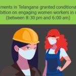 conditional exemption from prohibition on engaging women workers