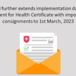 FSSAI further extends implementation date of requirement for Health Certificate