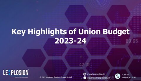 Union Budget Highlights 2023-24 - Lexplosion