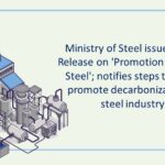 Ministry of Steel issues Press Release on ‘Promotion of Green Steel’; notifies steps taken to promote decarbonization in steel industry