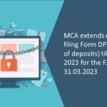 MCA extends due date for DPT 2