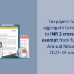 turnover of less than 2cr