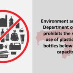 Environment and Forest Department of Assam prohibits the sale and use of plastic water bottles below 1000ml capacity 