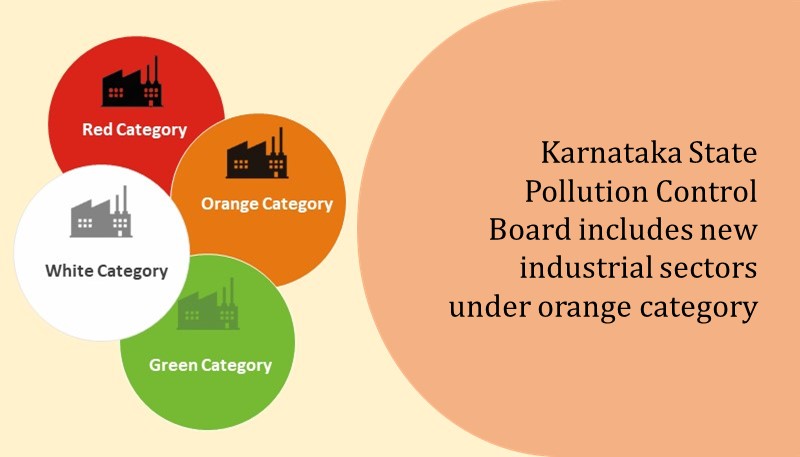 Karnataka State Pollution Control Board includes new industrial sectors under orange category