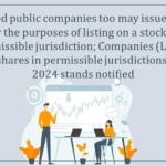 Unlisted public companies too may issue equity shares for the purposes of listing on a stock exchange in permissible jurisdiction