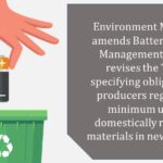 Environment Ministry amends Battery Waste Management Rules; revises the Table specifying obligation of producers regarding minimum use of domestically recycled materials in new Battery