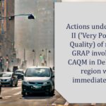 Actions under Stage-II (‘Very Poor’ Air Quality) of revised GRAP invoked by CAQM in Delhi-NCR region with immediate effect