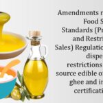 Amendments notified to Food Safety and Standards (Prohibition and Restrictions on Sales) Regulations, 2011