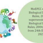 MoEFCC notifies Biological Diversity Rules, 2024 in supersession of the Biological Diversity Rules, 2004; effective from 24th December, 2025