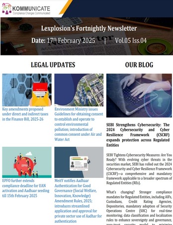 regulatory newsletter