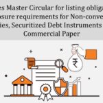 SEBI issues Master Circular for listing obligations and disclosure requirements for Non-convertible Securities