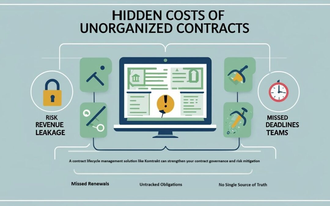 The Hidden Cost of Unorganised Contracts – Why Your Team Needs a Central Contract Repository