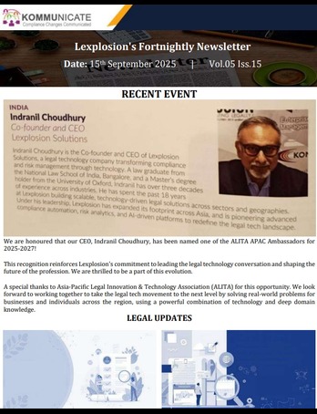 Regulatory newsletter sep 2025
