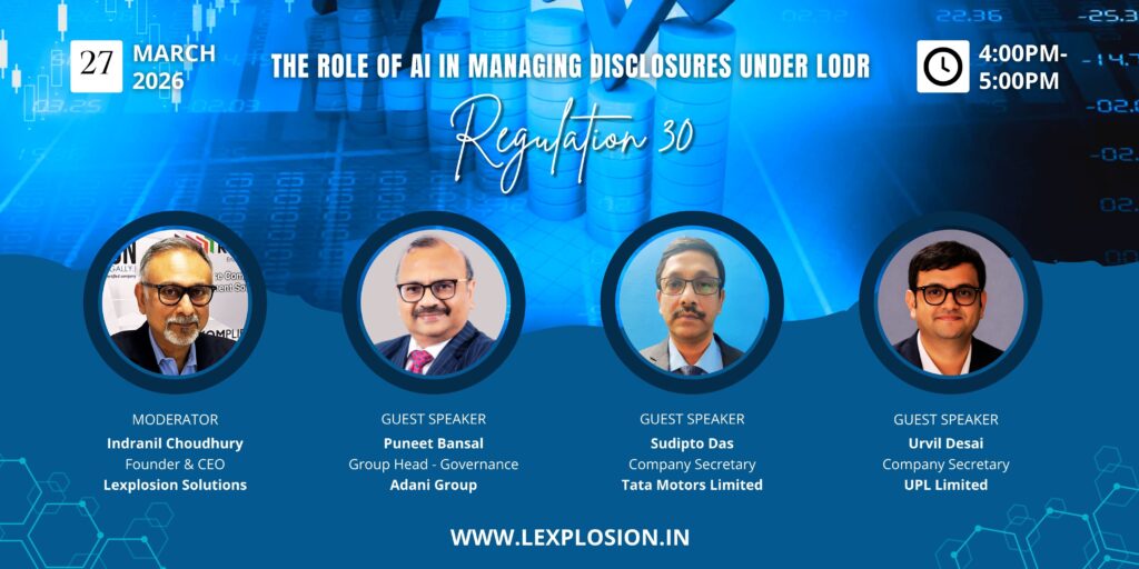Lexplosion Webinar on Regulation 30