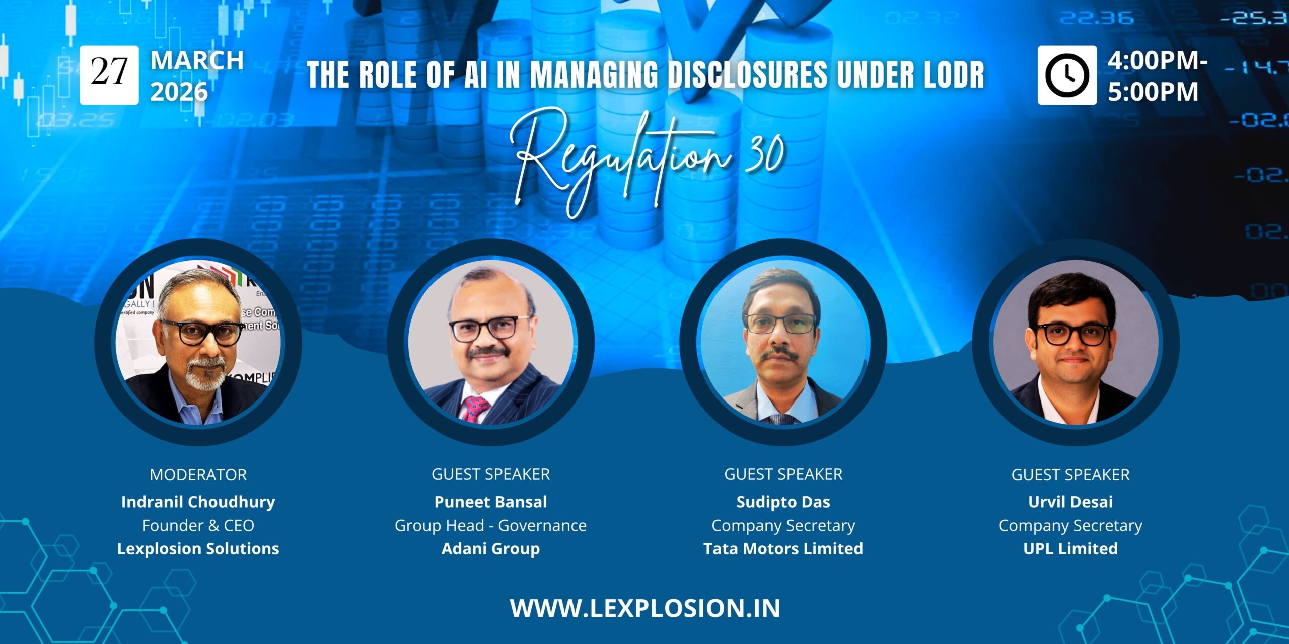 Lexplosion Webinar on Regulation 30